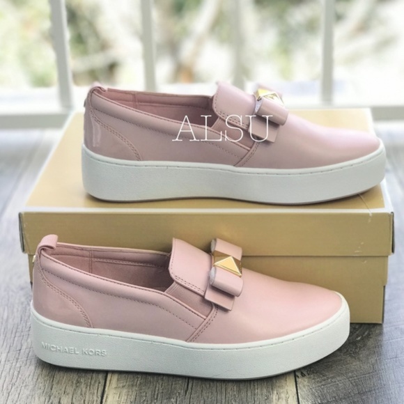 Michael Kors Shoes - NWT Michael Kors Aliza Slip On Leather Blossom W